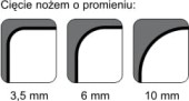 Noż do zaokraglacza AE-1 