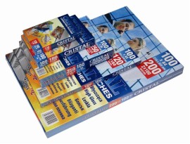 Folia A6 do laminowania błyszcząca 100 micronów