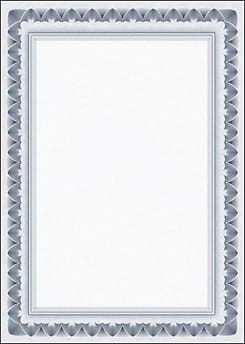 Dyplom Arkady Niebieskie 25szt 170g
