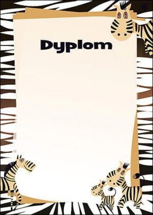 Dyplom Madagaskar